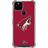 NHL Arizona Coyotes Solid Background Google Pixel 5 Clear Case